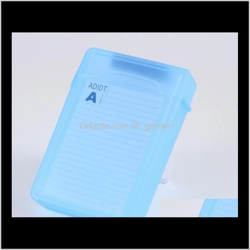 plastic full case protector storage hard drive case box for 3.5 inch hard drive ide sata ide sata hard drive sn1415