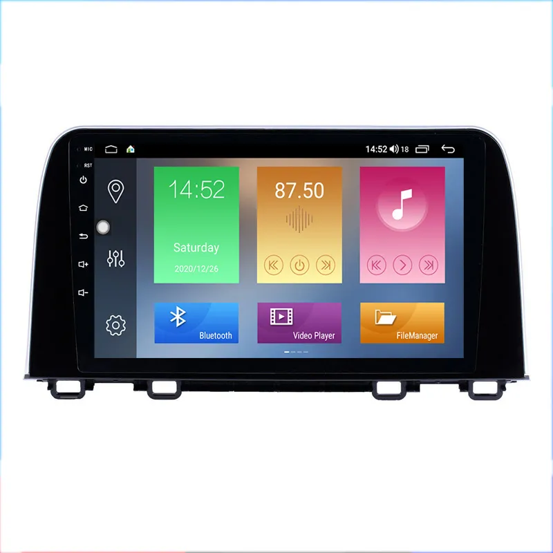 9 Inch Android HD Touchscreen Player Auto DVD GPS Navigatie Radio voor Honda CRV 2017-2018 Ondersteuning OBD CarPlay DAB Digitale TV Stuurwielregeling