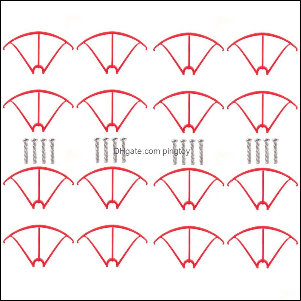 Mode Aessories Model Toys & Gifts16Pcs/Set X5C X5Sc X5Sw Quadcopter Spare Parts Rc Helicopter Propeller Frame Protection Guard Circle Drop D