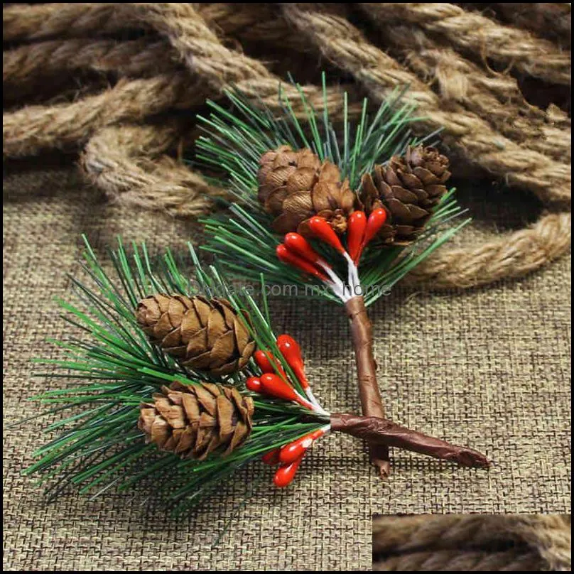 Halloween Christmas Decorations pinecone ornaments tree pendants home 5 pieces. J0907