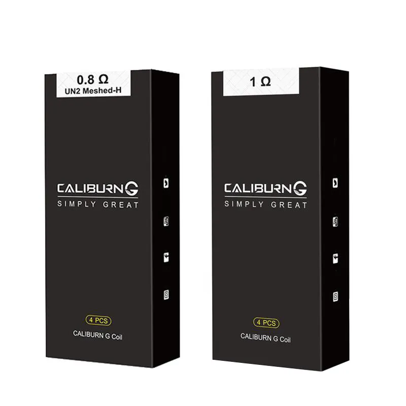 Calibolurowa cewka siatki Caliburn 1,0ohm 0.8HM UN2 Siatki-H Wymienne Cewki Głowy Rdzeń Oryginalny E-Paperos