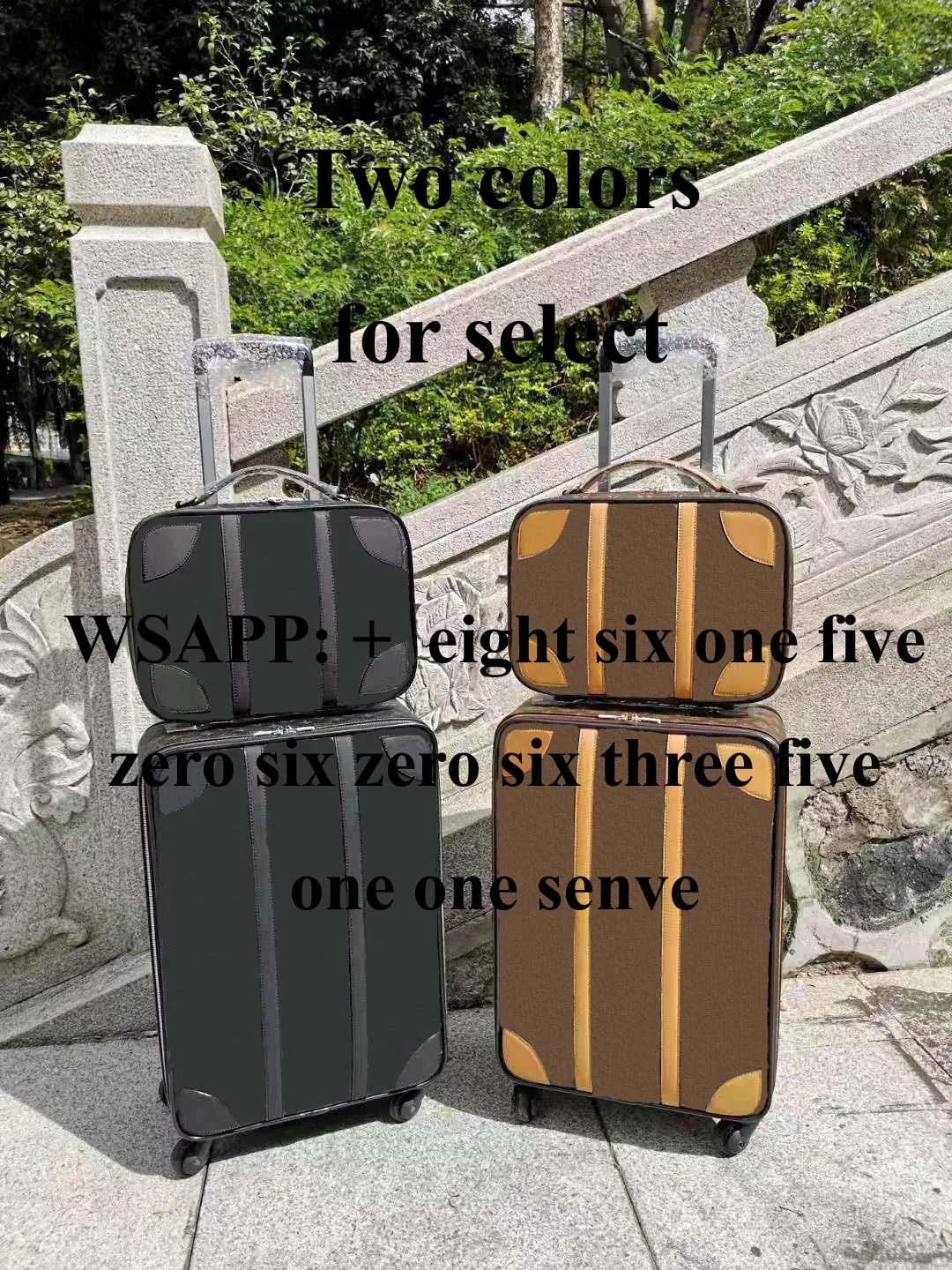 Luggage Set Women Travel bag Suitcase 20 inch carry on luggage Trolley rolling Wheel Duffel Bags FEDEX or UPS fast delivery