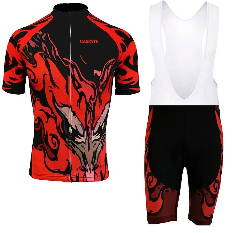 2021 Caskyte Nieuwe Camouflage Aero Fietsen Jersey Set Dames Korte Mouw Road MTB Cycling Shirt Mallot Ciclismo Fietsen