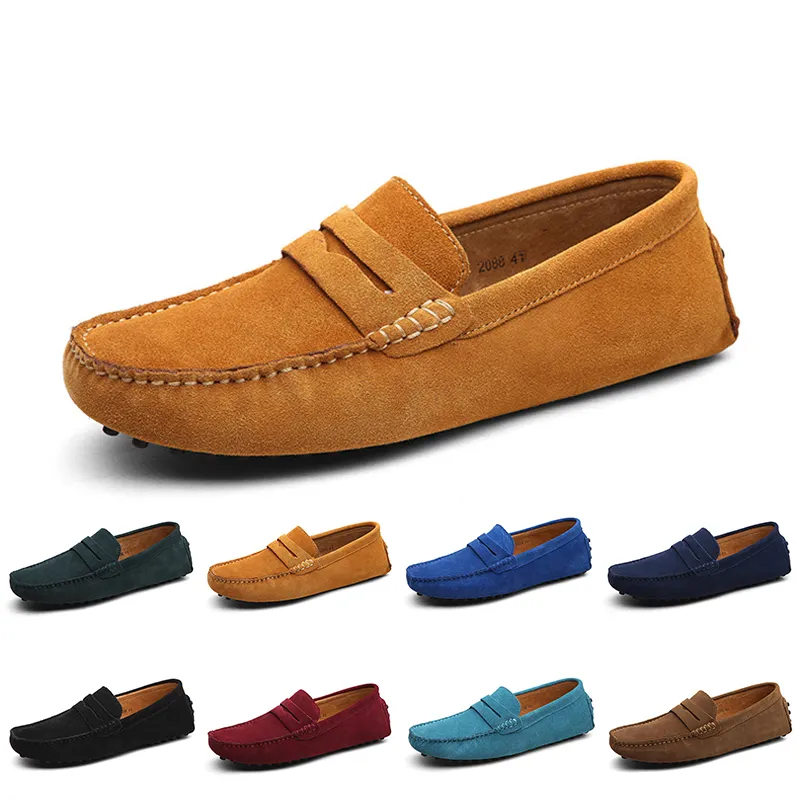 wholesale chaussures de course pour hommes sans marque Espadrilles triple noir blanc marron vin rouge marine kaki gris mode baskets pour hommes jogging en plein air entraîneur de marche