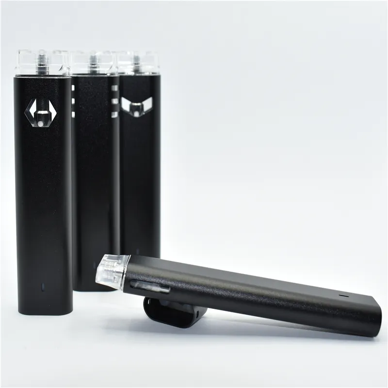 D8 THC0 Dispositivo per penna vape monouso e sigarette 350mAh Batteria ricaricabile vuota 2ml cartucce Pod cartucce di avviamento Kit Snap on Sistema con imballaggio