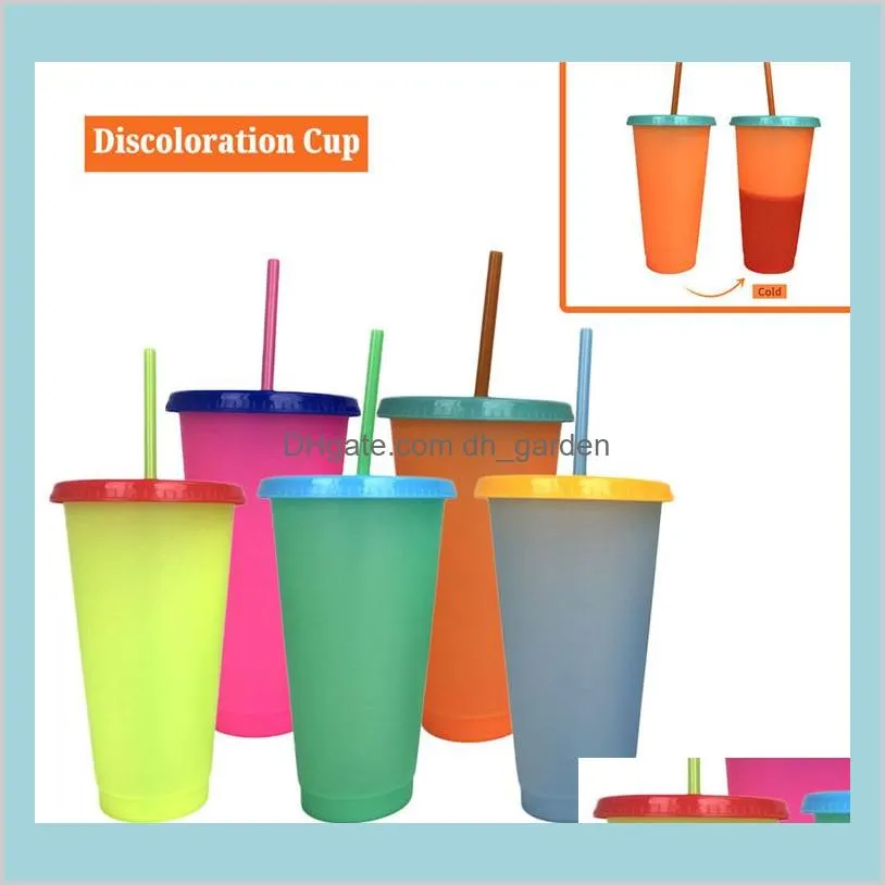 24oz Color Changing Cup Magic Plastic