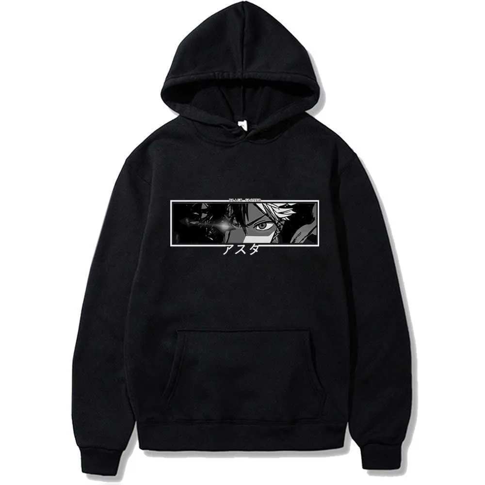 Japan Anime Black Clover Print Mens Hoodies Sweatshirt Harajuku Asta Eyes Print Streetwear Hoody Fashion Women Men Casual Top Y0804 From Mengqiqi02 Vendor 11.38 DHgate.Com