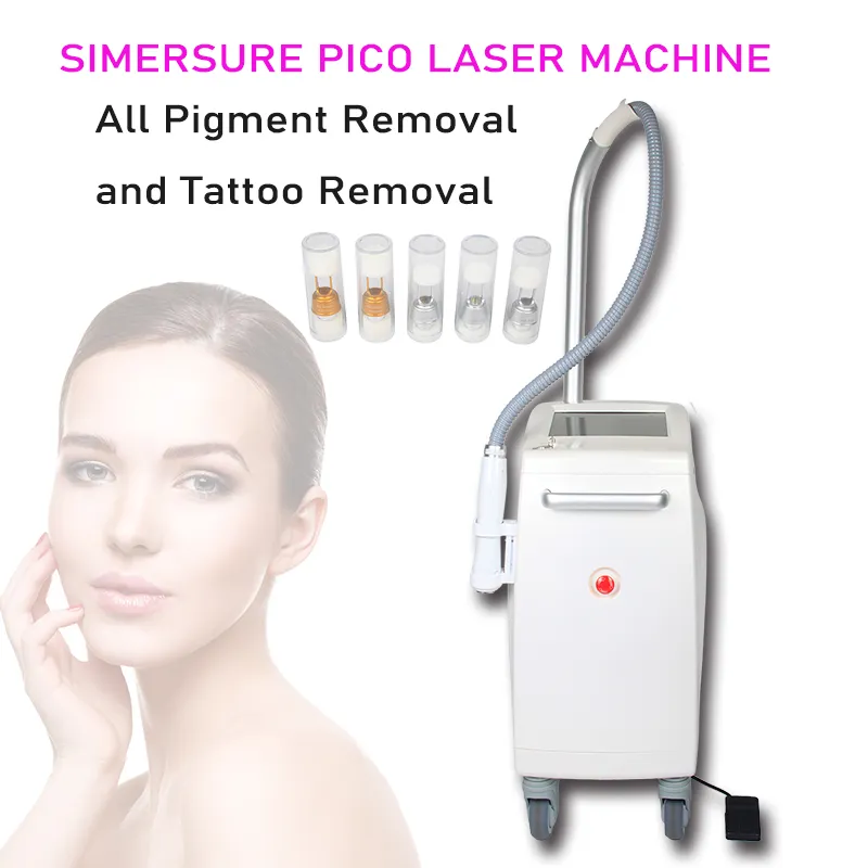 Högkvalitativt märke Pris Picosecond Laser Spot Tattoo Removal Machine 2 års garanti