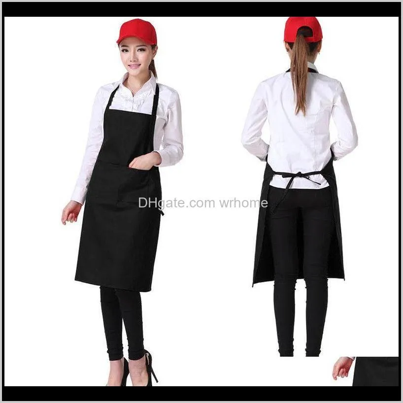 new hot sale women men adjustable bib apron dress kitchen restaurant chef classic cooking