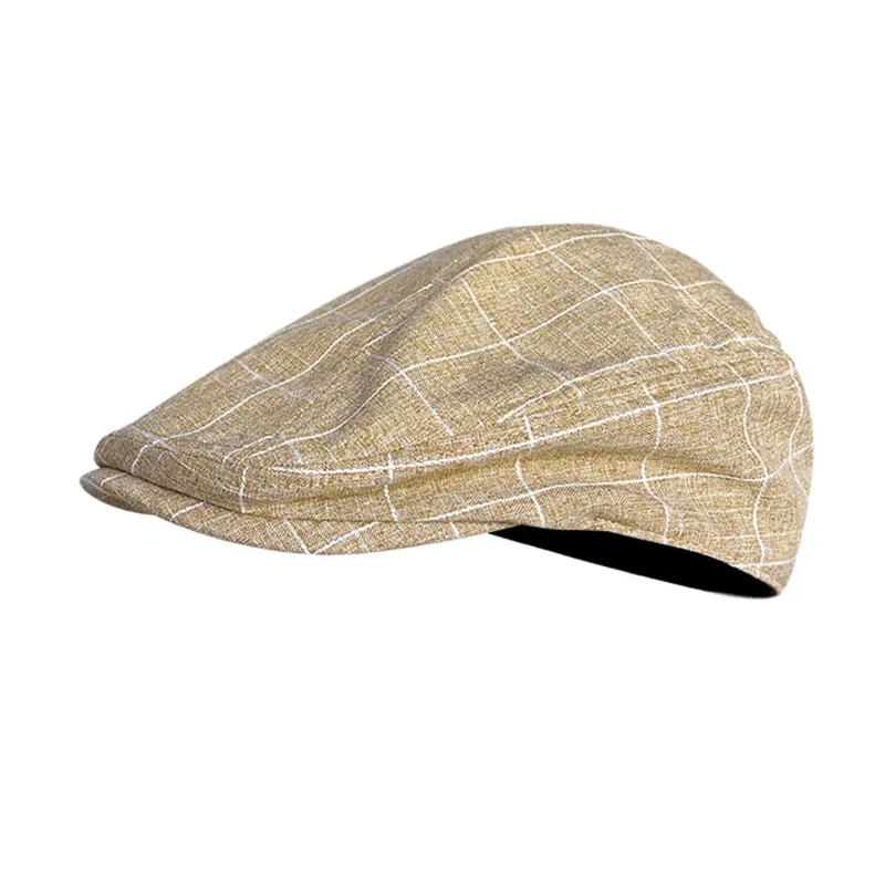 2021 старинные весенние летние повседневные шапки мужчины серые хлопковые берцы мужской водитель шляпа британский женщины GATSBY плоский Gorras BLM310