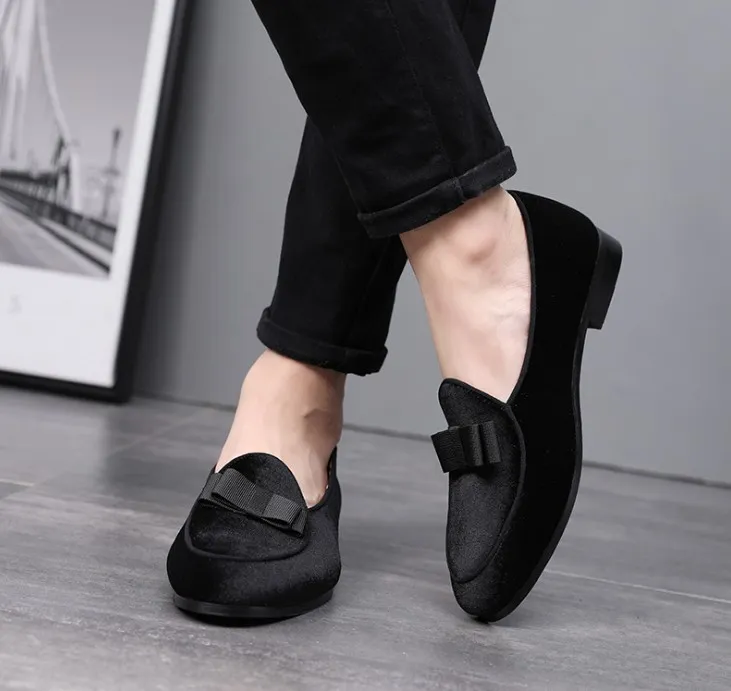 Pointed suede best sale loafers