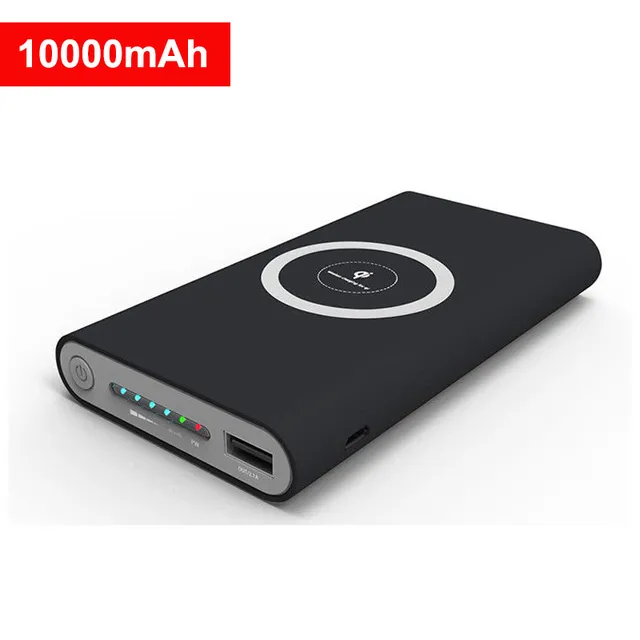 Wireless Charger Power Bank 10000mAh For Smart Phone Fast Charger