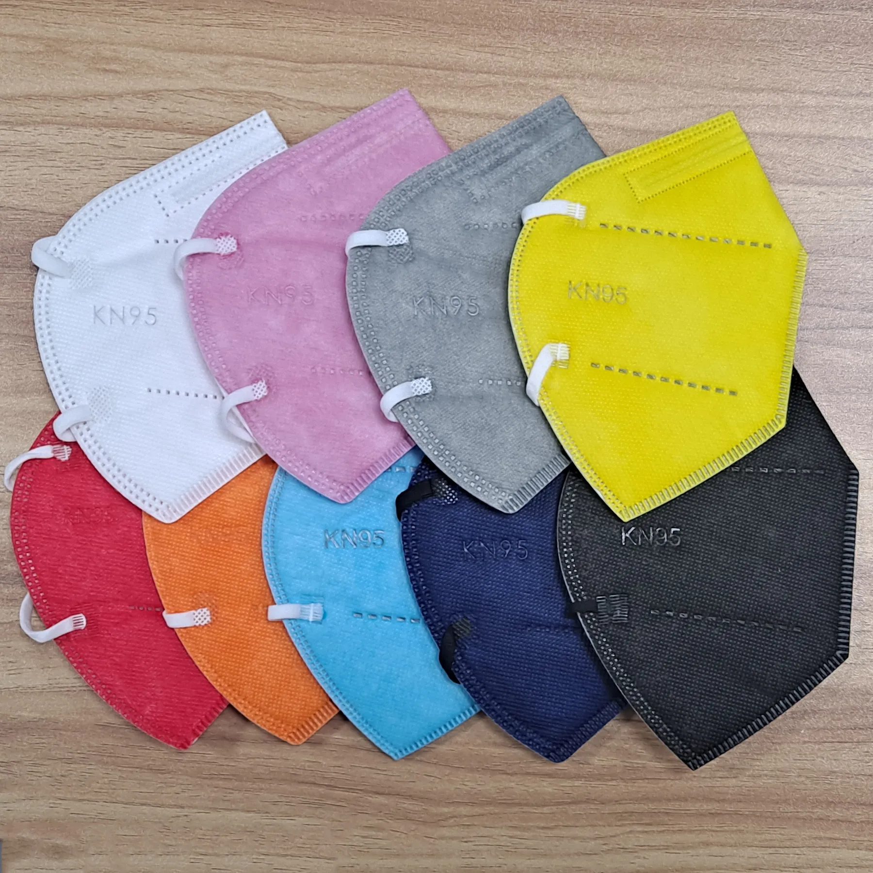 9 kleuren KN95 Masker Individuele pakket Fabriek 95% filter Kleurrijke geactiveerde koolstofademhaling ademhalingsventiel 6 Layer Designer Face Shield Top Sale