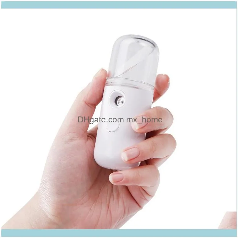 Nano Mist Sprayer Organization Facial Body Nebulizer Steamer Small Pill Moisturizing Handheld Portable hydrator spray Skin Care Face Tools