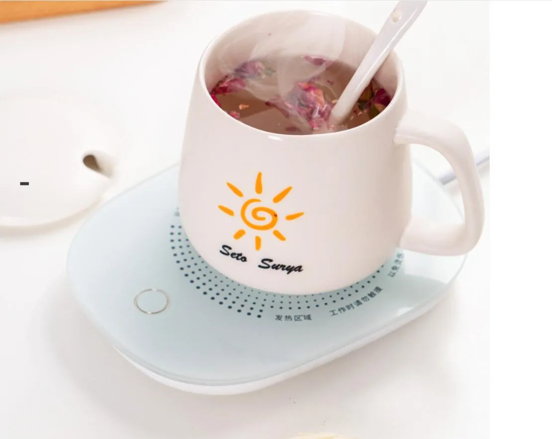 Tee Maker Geschenk Erzeugung Wärmeheizuntersetzer Heißmilchuntersetzer Automatische Konstanttemperatur 55 °
