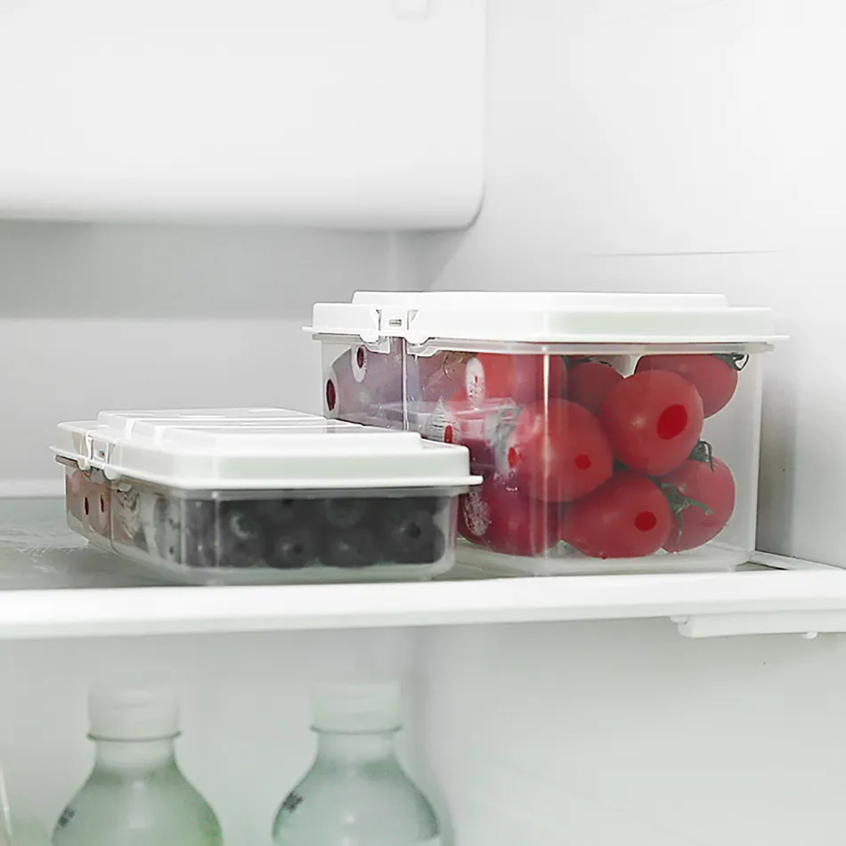 Transparent Double Compartment Plastic Airtight A Jar... From Cong08 ...