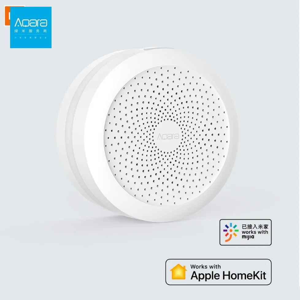 원래 Aqara 허브 Mi 게이트웨이가있는 RGB LED 야간 조명 Apple Homekit Aqara 스마트 앱 지능형 연결 Mijia