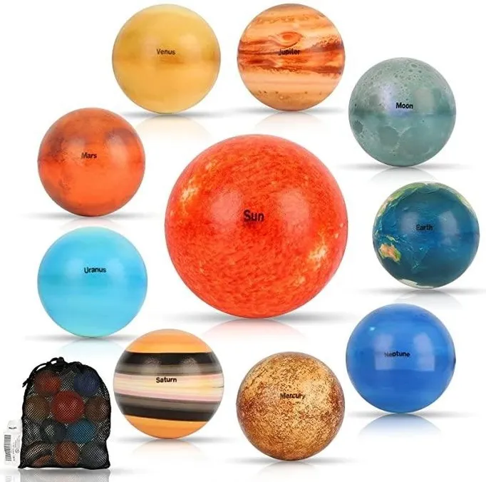 Solar System Planet Balls Stress Relief Educational Toys For Kids