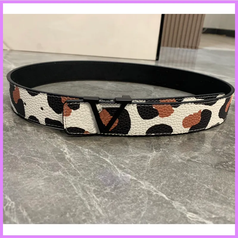 Designer sales leopard belt