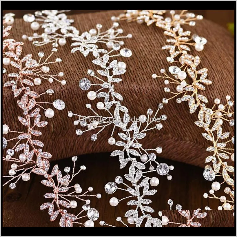 trixy h233 3 colors wedding headband crystal newest design bridal crown wholesale bridal hair accessories wedding hair tiara