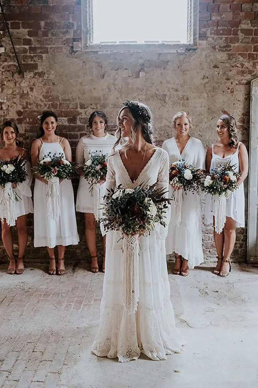 bohemian bridal dresses