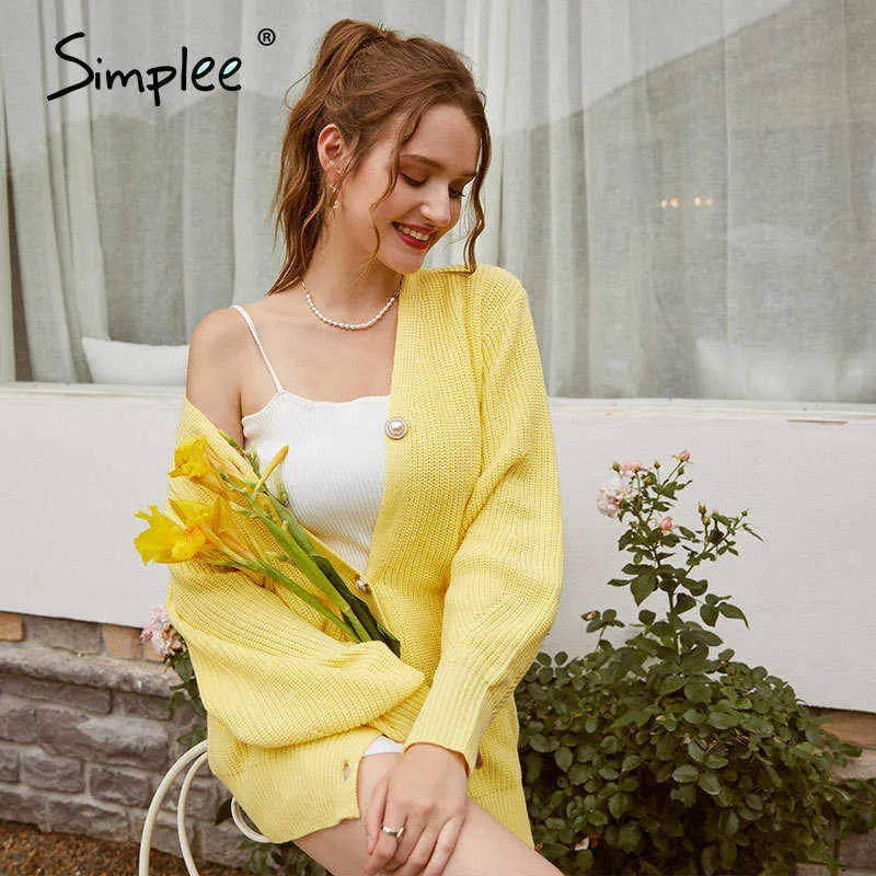Ladies online mustard cardigan