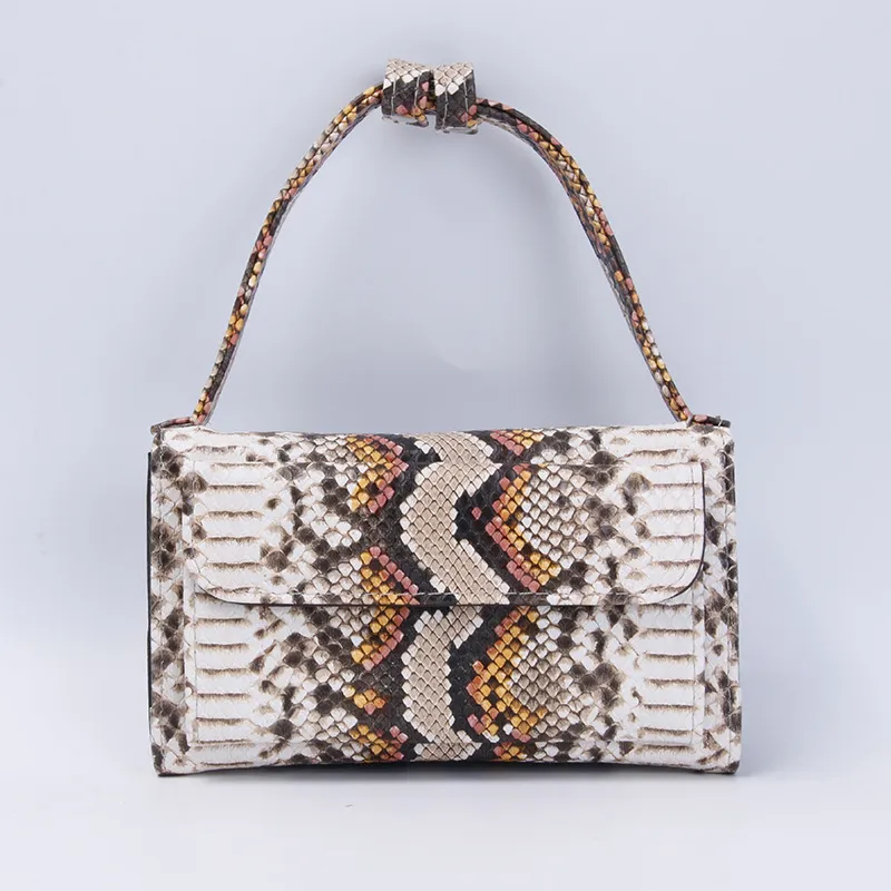 HBP Desinger Ny Koreansk Snake Print Kopplingskedja En Shoulder Messenger Bag Wallet Lång Fashion Trend Handväskor