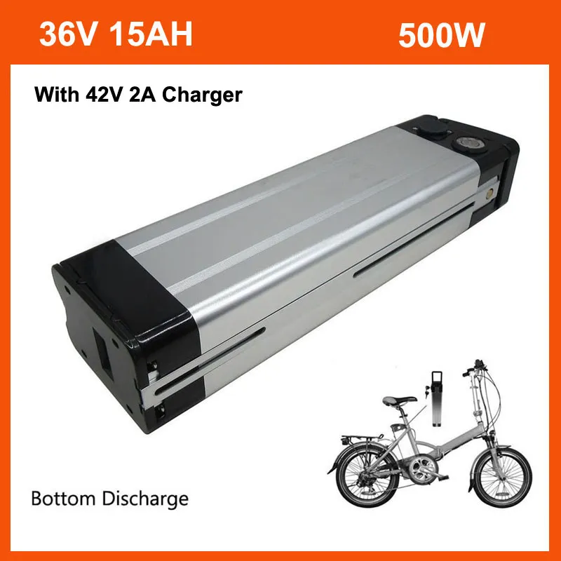 500W 36V 15AH Silver Fish Ebike Lithium Battery Pack 250W 36V15AH Electric  Bike Bicycle 10S Li Ion 18650 Bateria Akku From 295,95 €