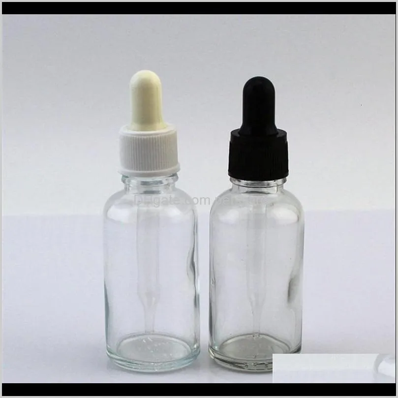 800pcs 5ml 10ml 15ml glass dropper bottles 30ml transparent e liquid empty bottle with rubber cap glass pipe 448 s2