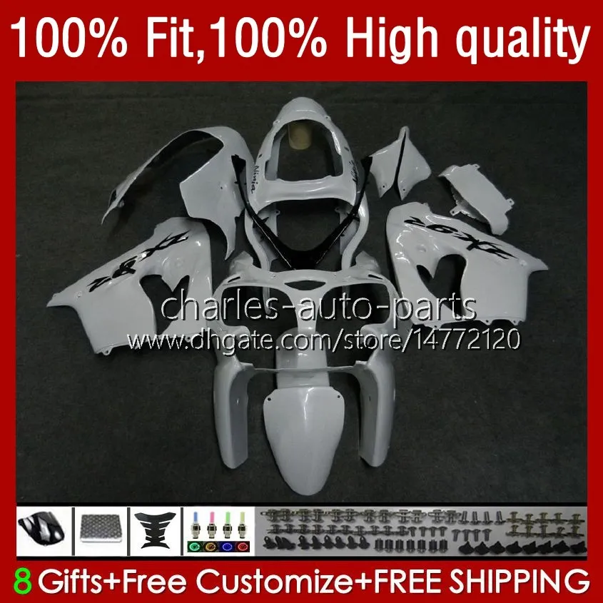 포 바디 KAWASAKI ZX900 ZX9 R 노란색 검은 색 ZX 9R 9 R 900 900CC 00 01 56HC.80 ZX900CC ZX9R 02 03 2002 2003 ZX9R 2000 2001 전체 바람막이 키트