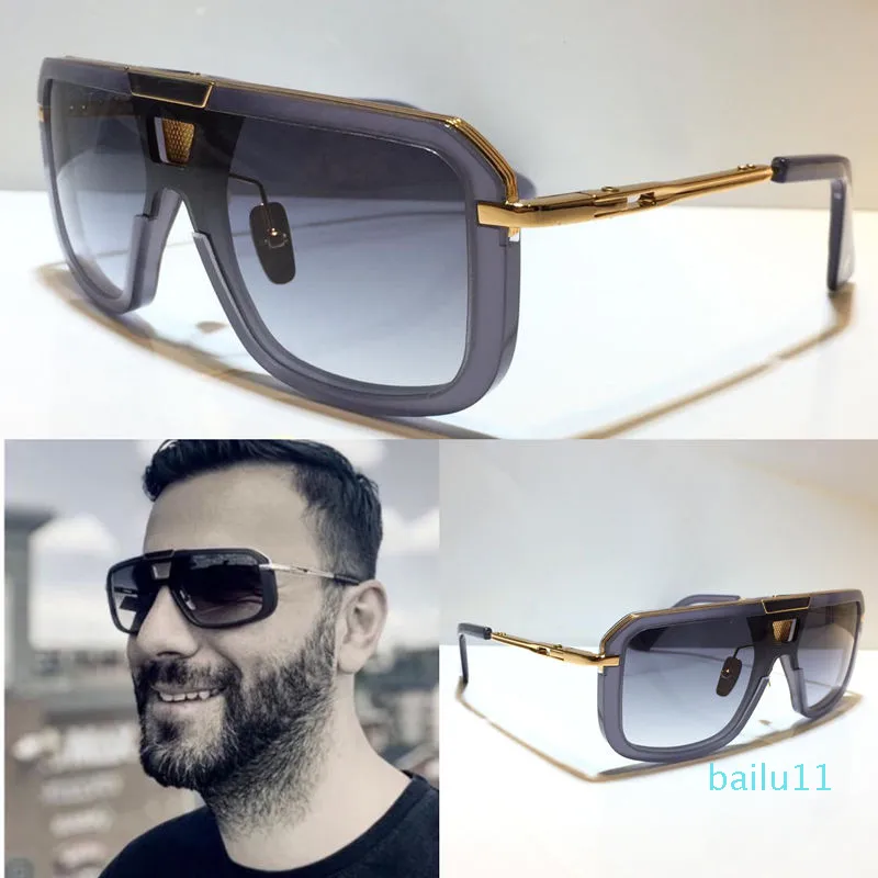 luxury- M EIGHT Sunglasses Men Metal Retro specially Unisex Sunglasses Fashion Style Plate Frame UV 400 Mirror Top quality come with package