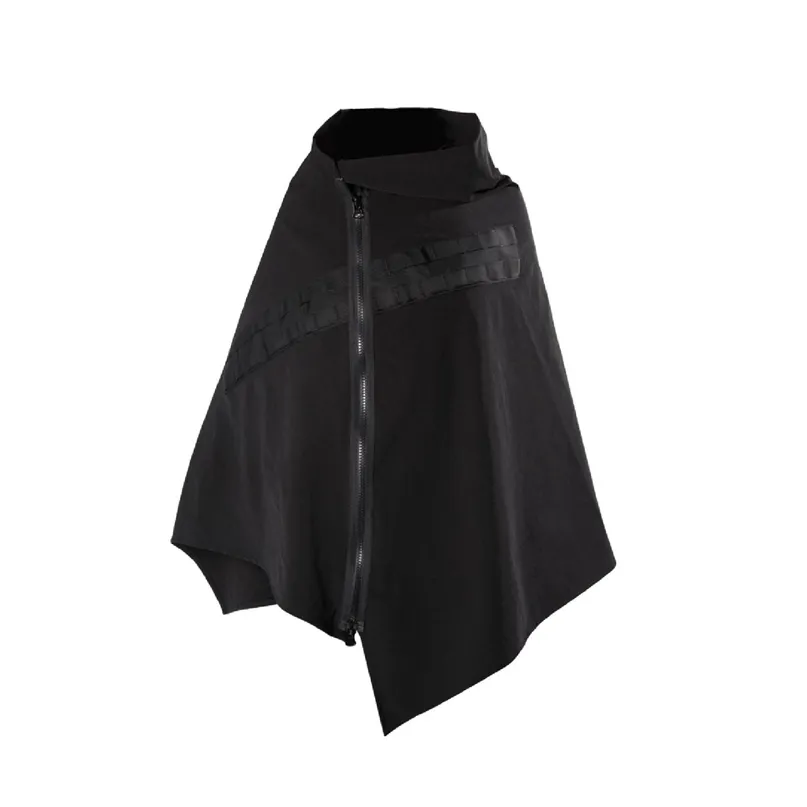 ジャケット・アウター notconventional t/r shirring poncho PT-cape-1 rainproof poncho: Stylish and Comfortable for