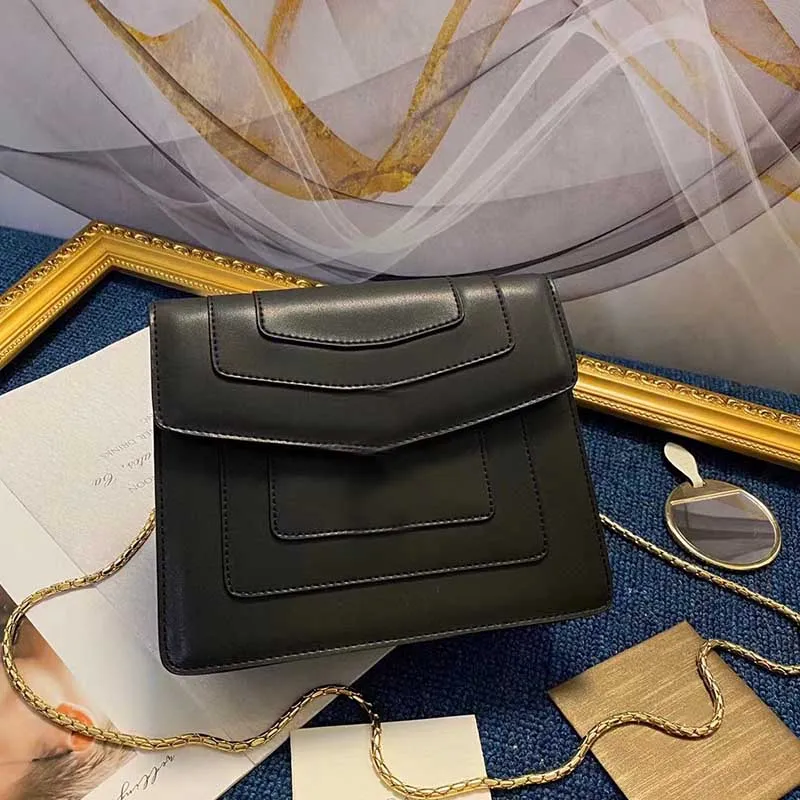 Luxurys fashion brand handbag ladies shoulder bags 2022 designer Original high quality leather messenger Bag Small chain bag wholesale and retail