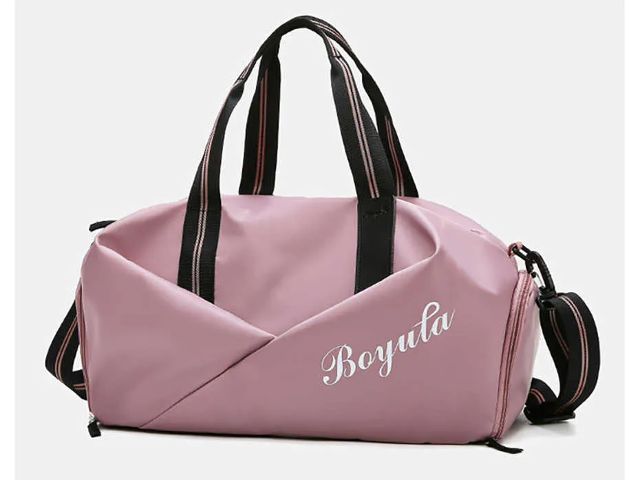 Oxford Travel Sport Bag For Women Fitness Designer Sport Multifunction Shoulder Tote Gym Bags For Shoe Storage Yoga Fitness Bag07