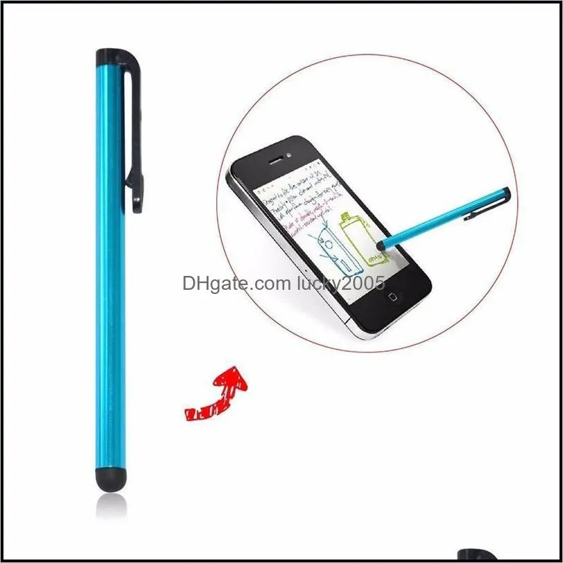 Stylus Pen Capacitive Screen Highly sensitive Touch Pens For Iphone6 6Plus Iphone5 4 SamsungGalaxyS5 S4 Note4 Note3 Universal Stylu