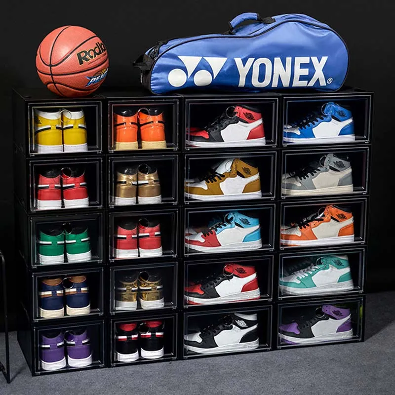 Basketball shoe top shelf