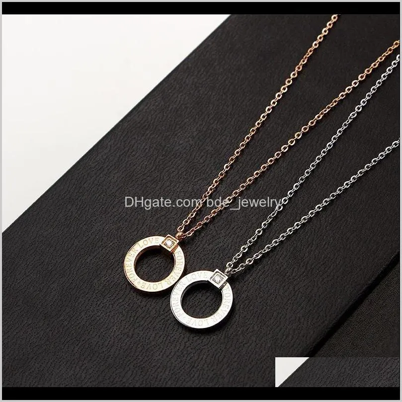 martick gold layering round circle pendant necklace forever love alfabet necklace for woman party jewelry never fade p174