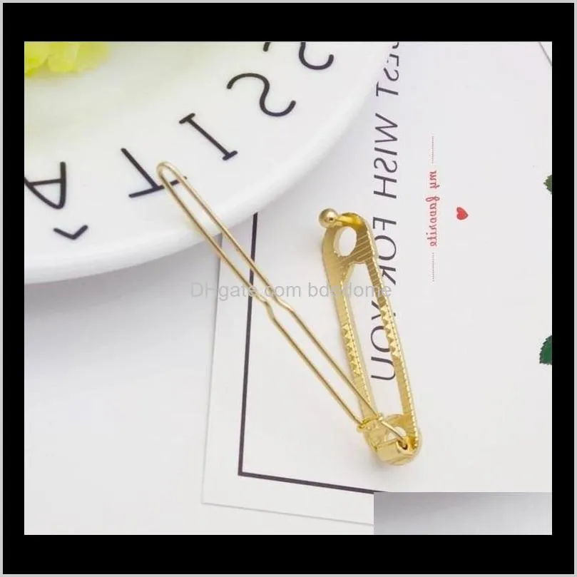 fashion europe stlyle pin hairpin gold or silver color plated for women girls lover hair clip gift