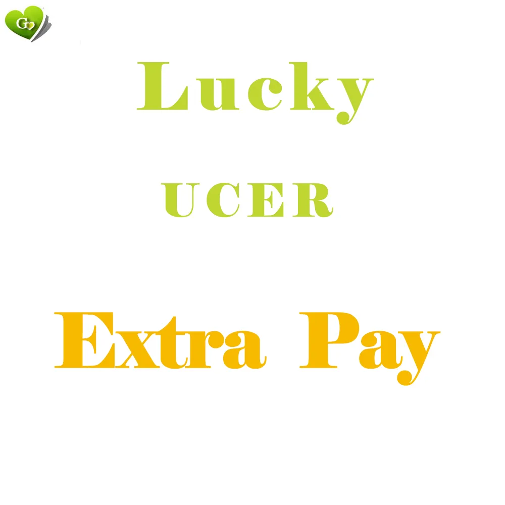Lien de paiement pour Lucky UCCER Ajout d'articles Prix supplémentaires