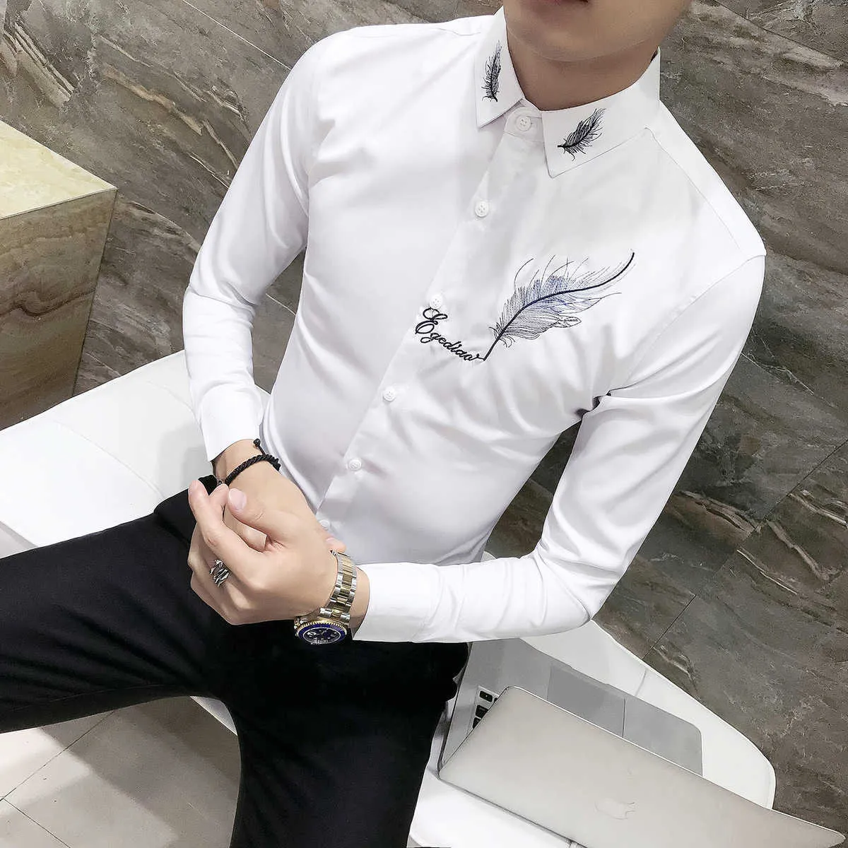 Camisa social best sale festa