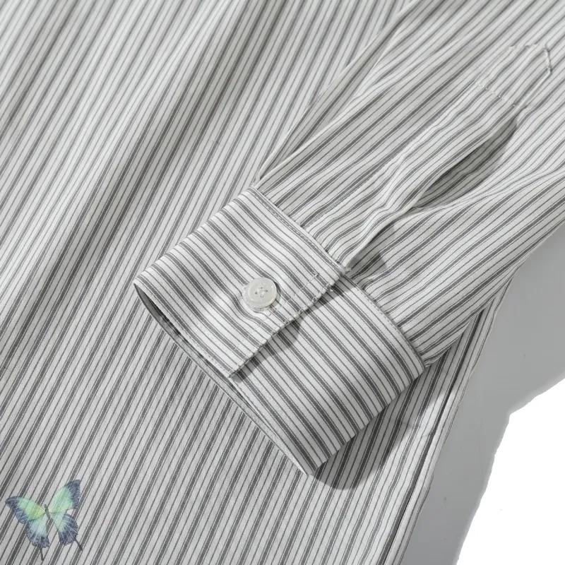 Ader Error Couple White Casual Shirts Long Sleeve, Casual