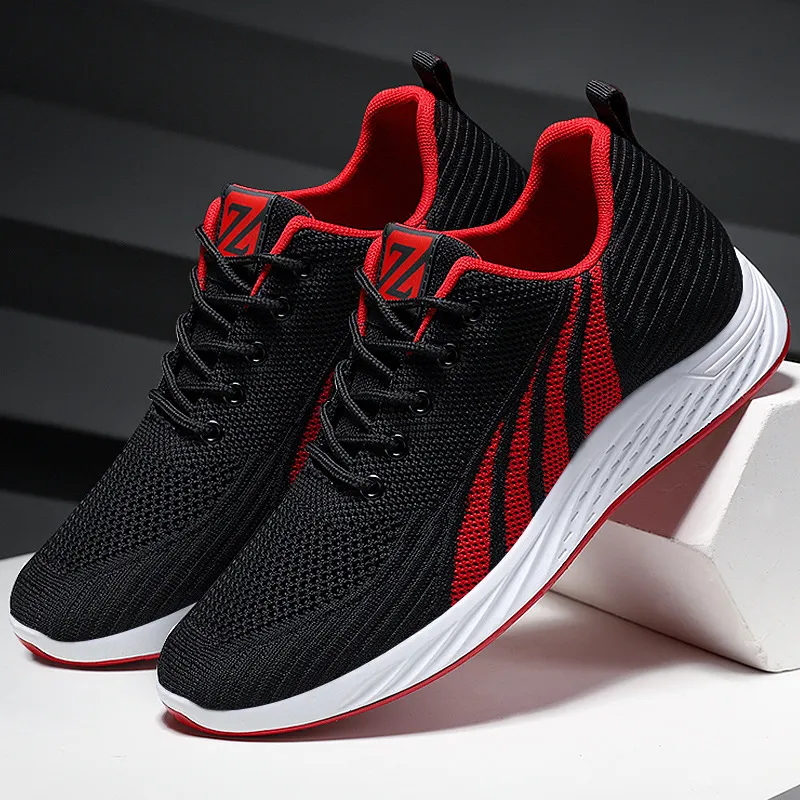 Zapatos de hombre 2021 PF215, zapatos deportivos nuevos de invierno para correr, zapatos deportivos informales, lanzadera voladora, estilo transpirable