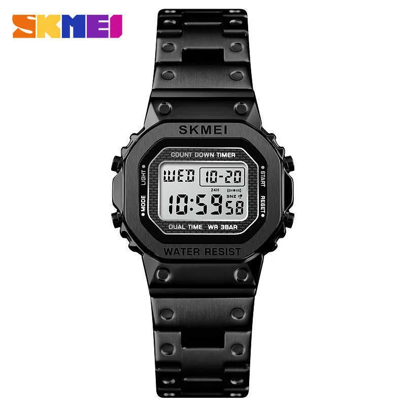 SKMEI 1433 Women Digital Watch Waterproof Stopwatch Chronograph
