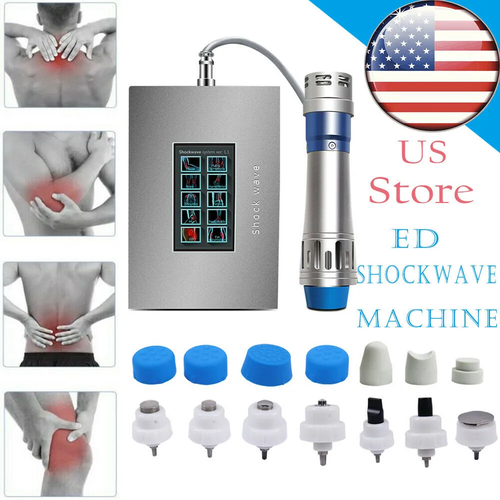 Electromagnetic Shockwave Therapy Machine Body Massager For Joint Pain Relief ED Treatment Shock Wave Extracorporal Physiotherapy Medical Equipment