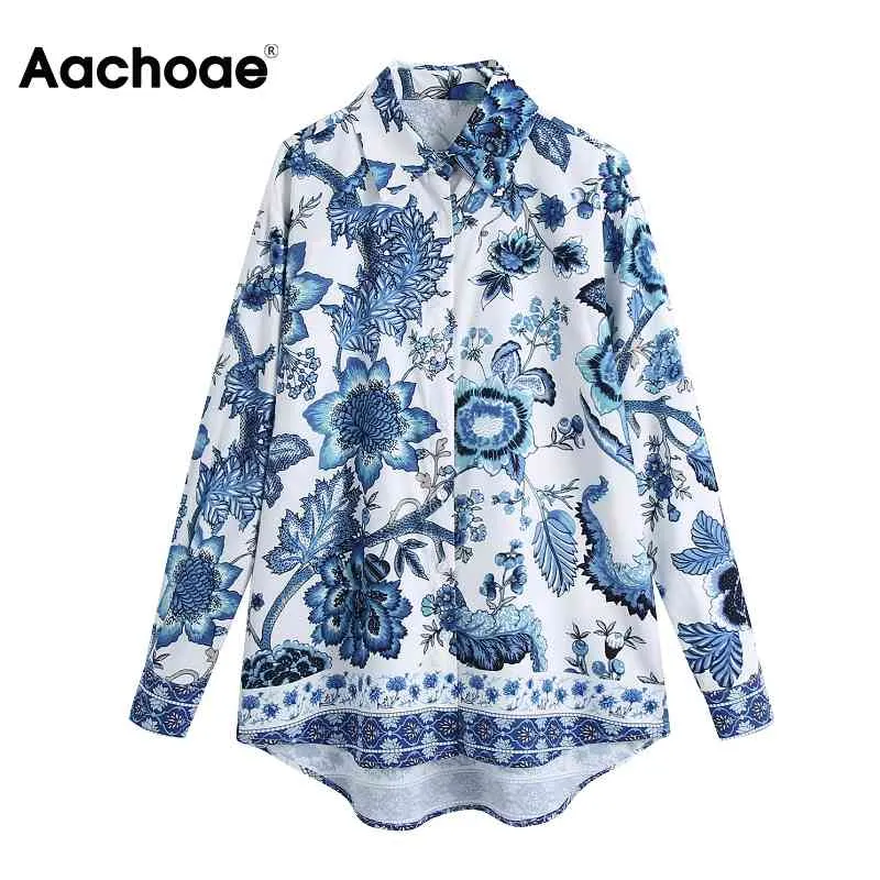 Lente herfst bloemen print shirt vrouwen elegante witte blouse batwing lange mouw vintage dames tuniek tops blusas mujer 210413