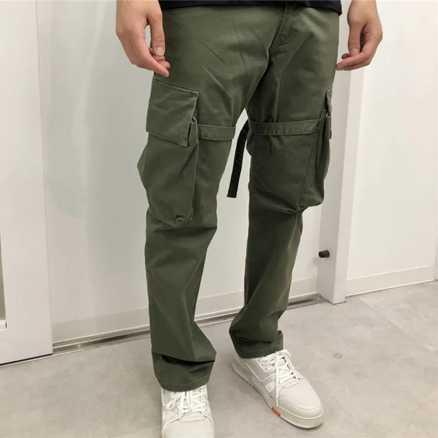 Jogger Plised Flight Spodnie Kobiety Mężczyźni Najlepsza wersja Dorywczo Spodnie Multi-Pocket