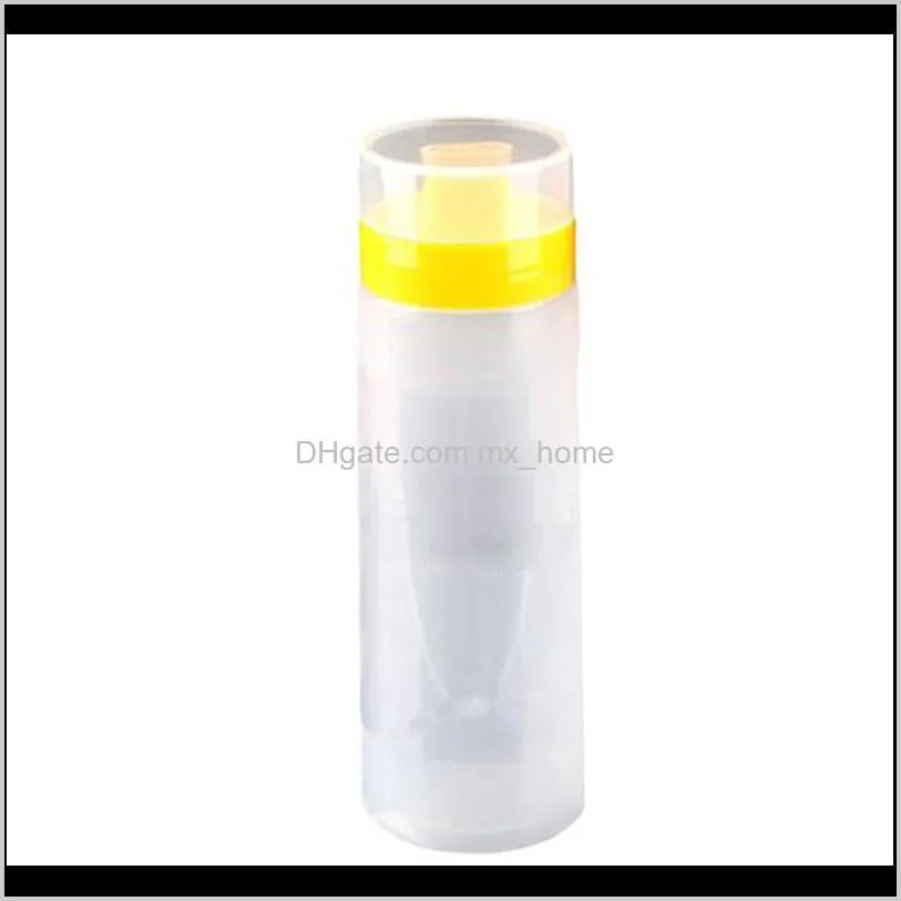 oil 4 holes cake decoration tool cream with seal lid jam kitchen squirt condiment silicone ketchup squeeze sauce bottle