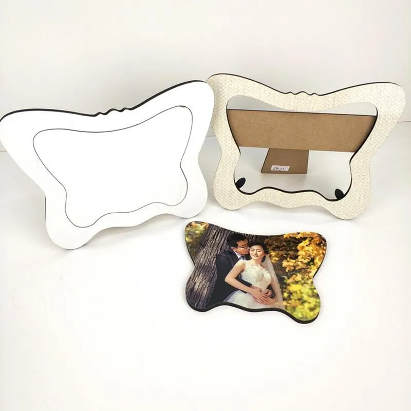 Creative Sublimation DIY Valentines Day Dog Photo Frame Gift MDF