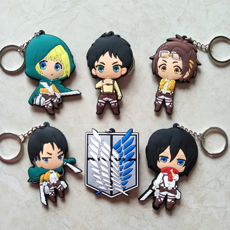Attack on titan keychain on sale