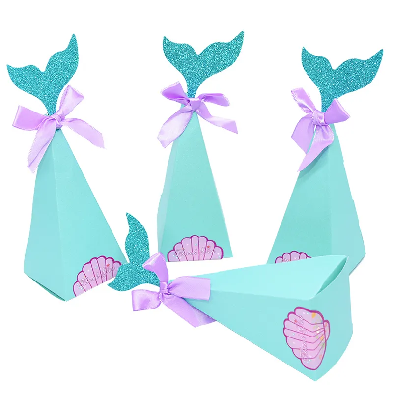 Mermaid Tail Paper Candy Boxes Popcorn Gift Bags... From Cat11cat, $17. ...
